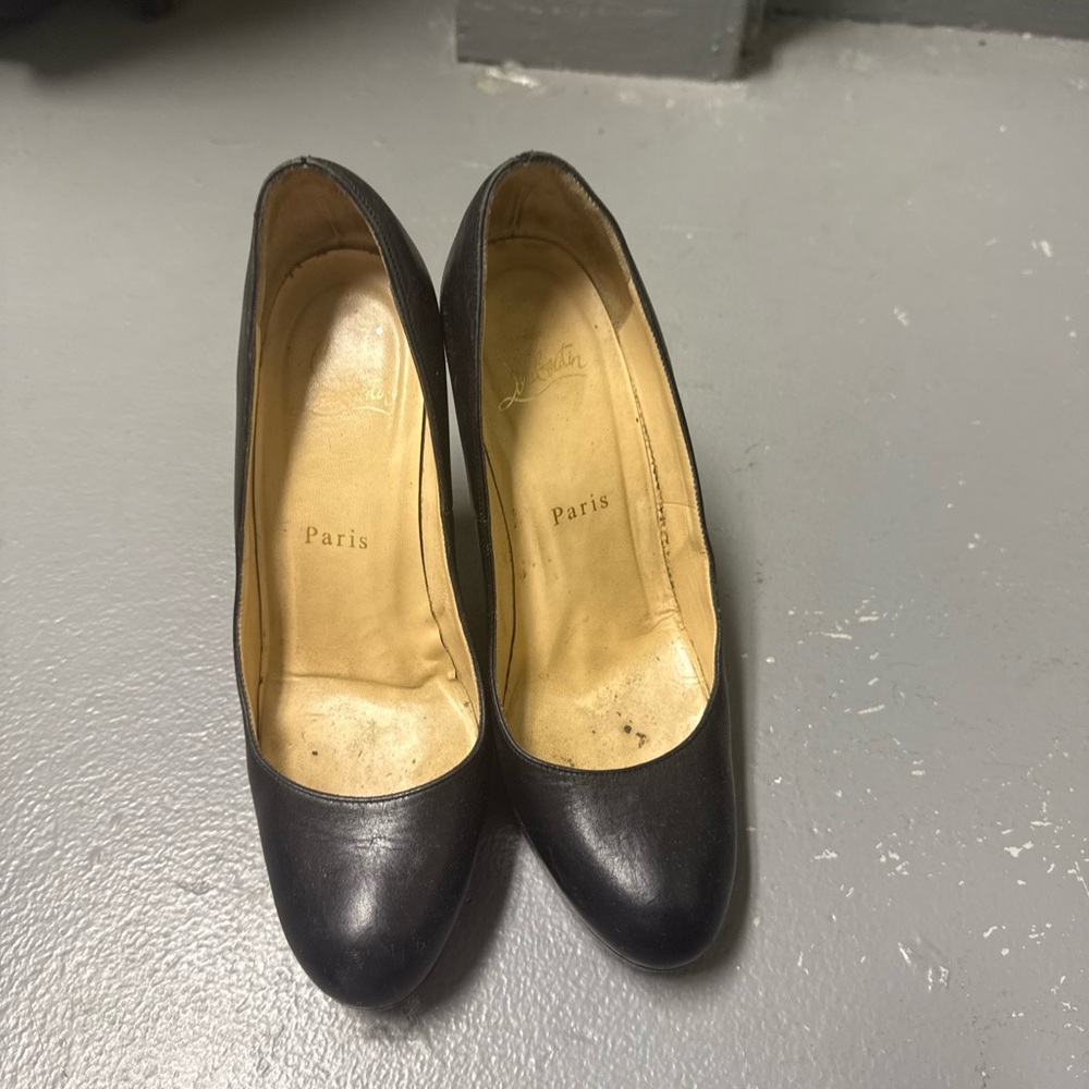 Christian Louboutin Black Heels Timeless Elegance